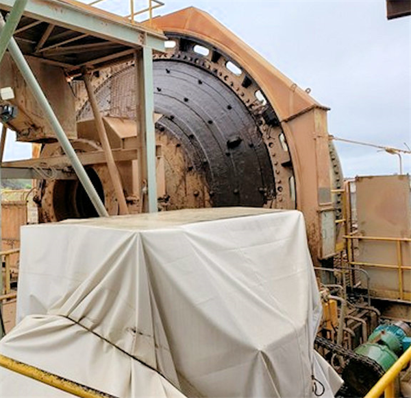 Ani - Flsmidth 20' X 10' (6.1m X 3m) Sag Mill With 2500 Hp Motor)